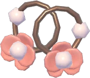 Aretes de orquídeas