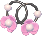 Aretes de orquídeas