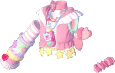 Blusa Sem Manga Retrô da Pinkie Pie