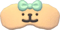 Antifaz de golden retriever