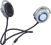 Auriculares retro con gancho