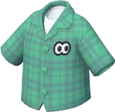 "Shocked" Checkered Shirt