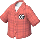 "Shocked" Checkered Shirt