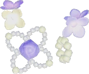 Anillo brilloso de flor del viento